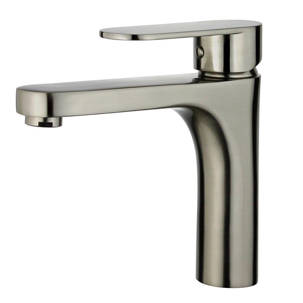 Bellaterra Home 10167n1-bn-w 2 X 5.3 X 7 In. Donostia Single Handle Bathroom Vanity Faucet, Brushed Nickel