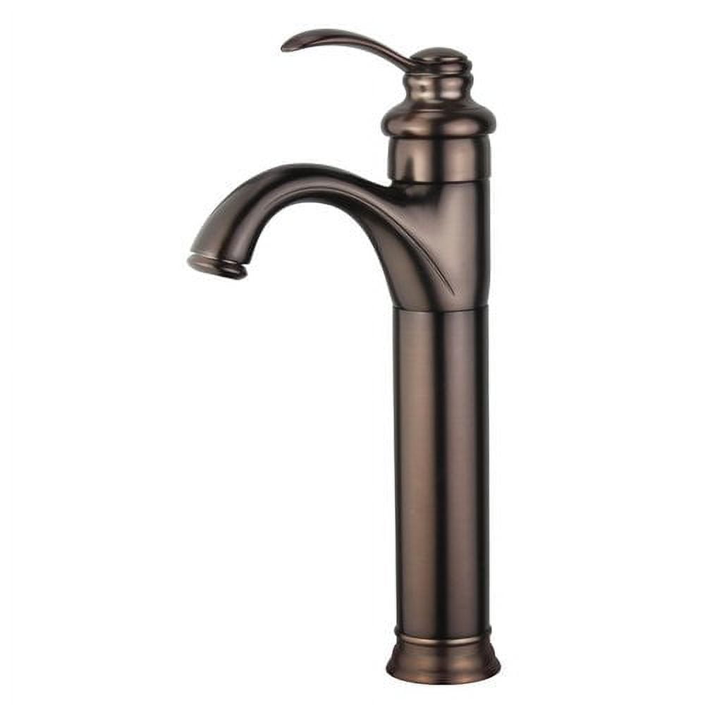 Bellaterra Home 10118a2-orb-w 2 X 4.9 X 12.3 In. Madrid Single Handle Bathroom Vanity Faucet, Oil Rubbed Bronze