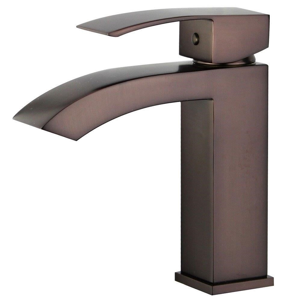 Bellaterra Home 10166-orb-w 2 X 5.1 X 7 In. Cordoba Single Handle Bathroom Vanity Faucet, Oil Rubbed Bronze
