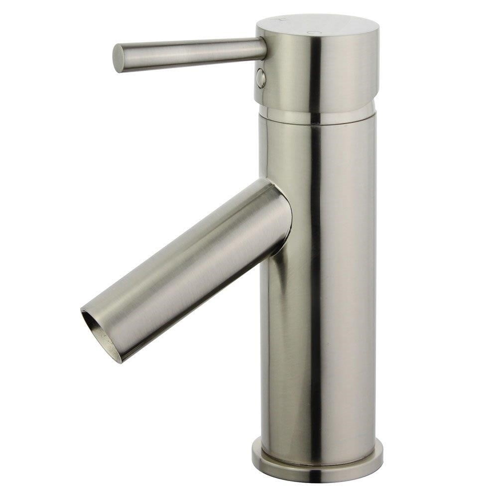 Bellaterra Home 10198-bn-w 2 X 5 X 4 X 7 In. Malaga Single Handle Bathroom Vanity Faucet, Brushed Nickel