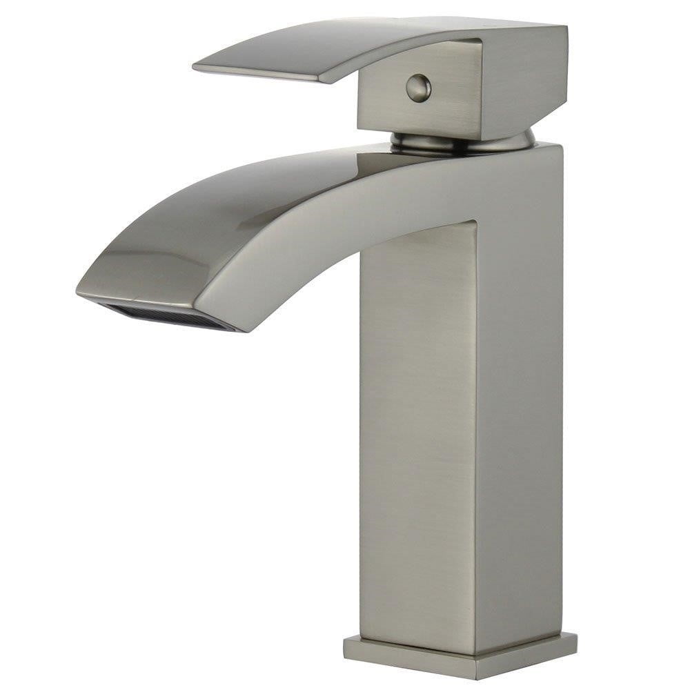 Bellaterra Home 10166-bn-wo 2 X 5.1 X 7 In. Cordoba Single Handle Bathroom Vanity Faucet, Brushed Nickel