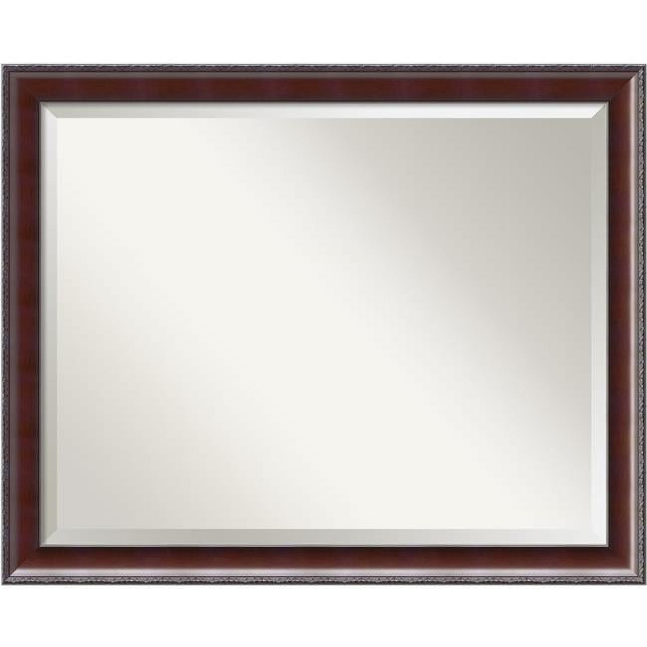 Bellaterra Home 202140-m-w Wood Frame Mirror, Walnut