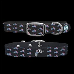 410digra43 Dog Is Good - Never Run Alone Collar - Medium