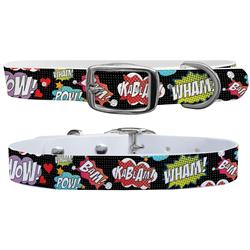 405comwo44 Comic Words Collar - Medium