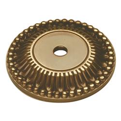 F104 Savannah Collection Backplate , Sherwood Antique Brass - 1.62 In.