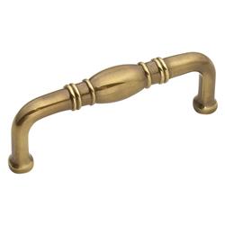 K147 Power & Beauty Collection Pull, Sherwood Antique Brass - 3 In.