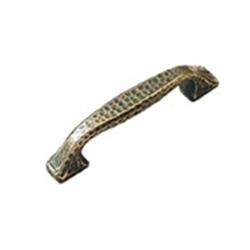 M77 Antique Kingston Solid Brass Cabinet Pull - 3 In.