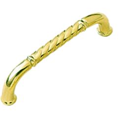 P116 3 In. Solid Brass Cabinet Pull, Antique Brass