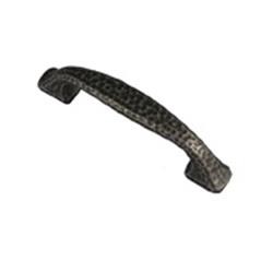M677 Kingston Footed Handle Pull, English Pewter - 3 In.
