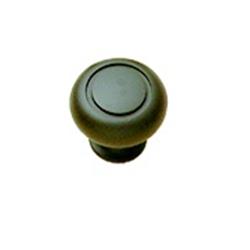 K319 Round Ring Knob, Oil Rubbed Bronze - 1.25 In.