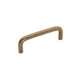 Pw354-ab Antique Brass Solid Brass Cabinet Wire Pull - 3.5 In.