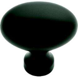 P9176-10b Oil-rubbed Bronze Generic Solid Brass Oval Cabinet Knob - 1.38 In.