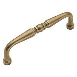 P9720-9013 Satin Dover Power And Beauty Solid Brass Cabinet Pull - 3.5 In.
