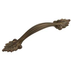 D8-rb Acanthus Refined Bronze Center To Center Pull - 96 Mm.