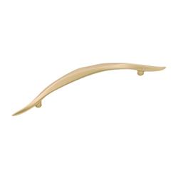 H076649-fub 128 Mm Center To Centerwillow Pull, Flat Ultra Brass