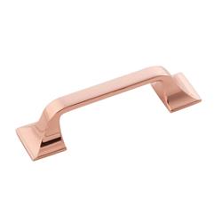 H076700-cp 3 In. Center To Center Forge Pull, Polished Copper