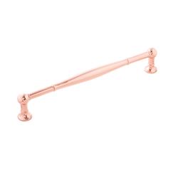 B077277-cp 12 In. Fuller Center To Center Pull - Polished Copper