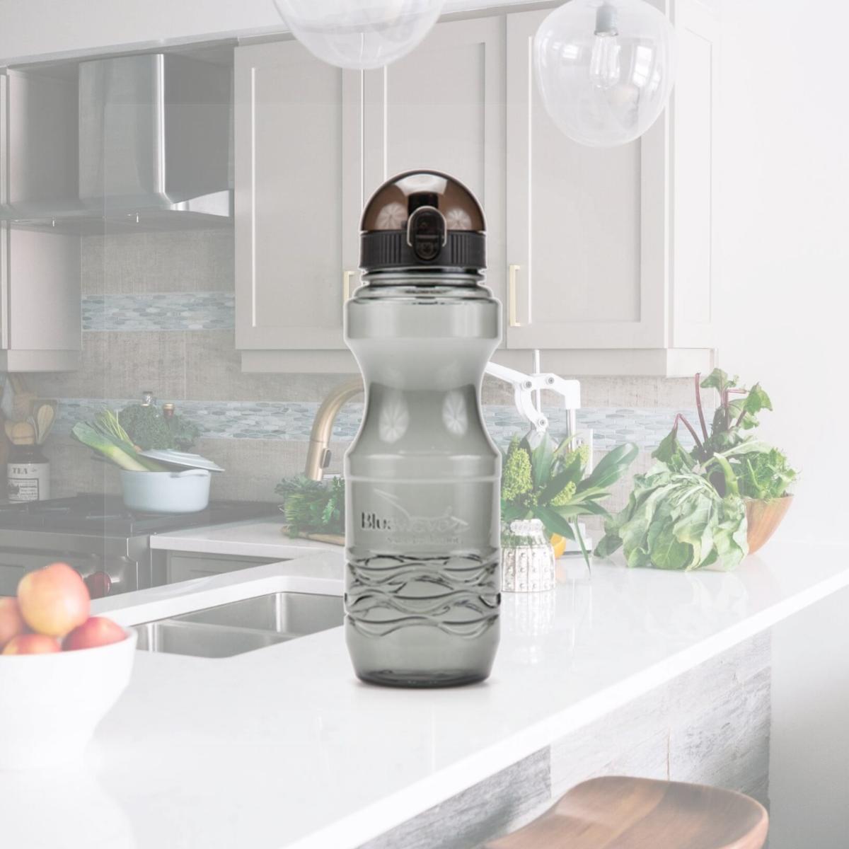 Picture of Bluewave Lifestyle PK06L-55-Grey Bullet BPA Free Sports Water Bottle- Graphite Grey - 20 oz