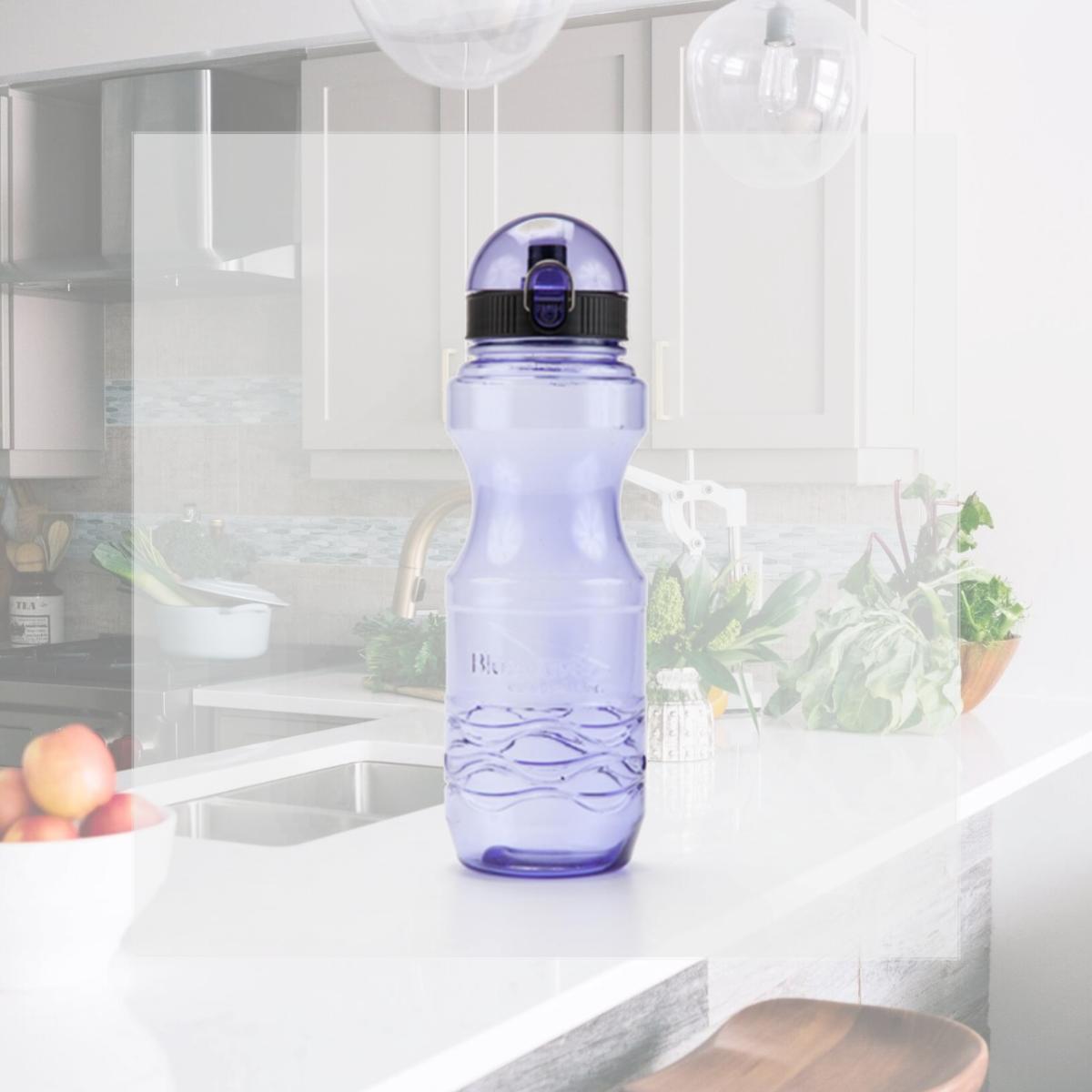 Picture of Bluewave Lifestyle PK06L-55-Purple Bullet BPA Free Sports Water Bottle- Iris Purple - 20 oz