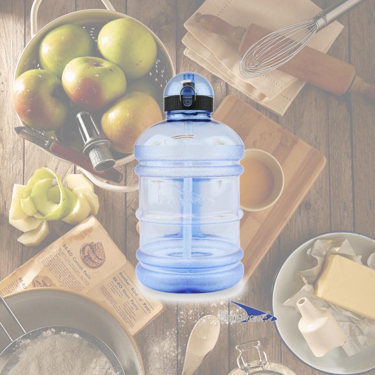 Picture of Bluewave Lifestyle PK19LH-55-Blue Bluewave Daily 8 BPA Free Reusable Water Jug - 64 oz., Sky Blue