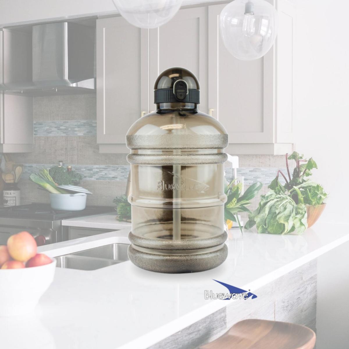 Picture of Bluewave Lifestyle PK19LH-55-Grey Bluewave Daily 8 BPA Free Reusable Water Jug - 64 oz., Graphite Grey