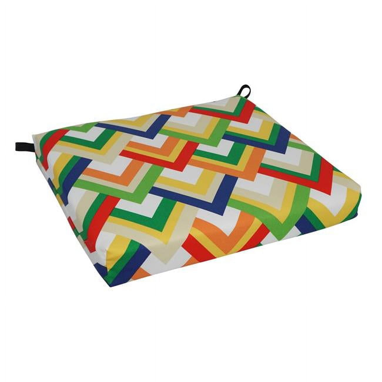 UPC 749645755028 product image for 93454-1CH-OD-119 20 x 19 in. Patterned Outdoor Chair Cushion, Resort Garden | upcitemdb.com