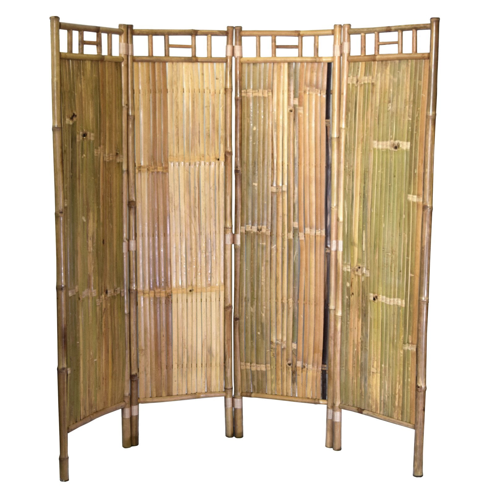 5301a Bamboo 4 Panel Screen