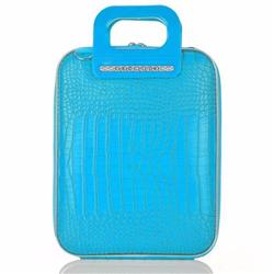 Fg1111-22 Cocco Briefcase For 12 In. Laptop Siena By Fabio Guidoni - Turquoise