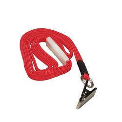 Breakaway Safety Lanyard Clip Flat Style Red (65702)