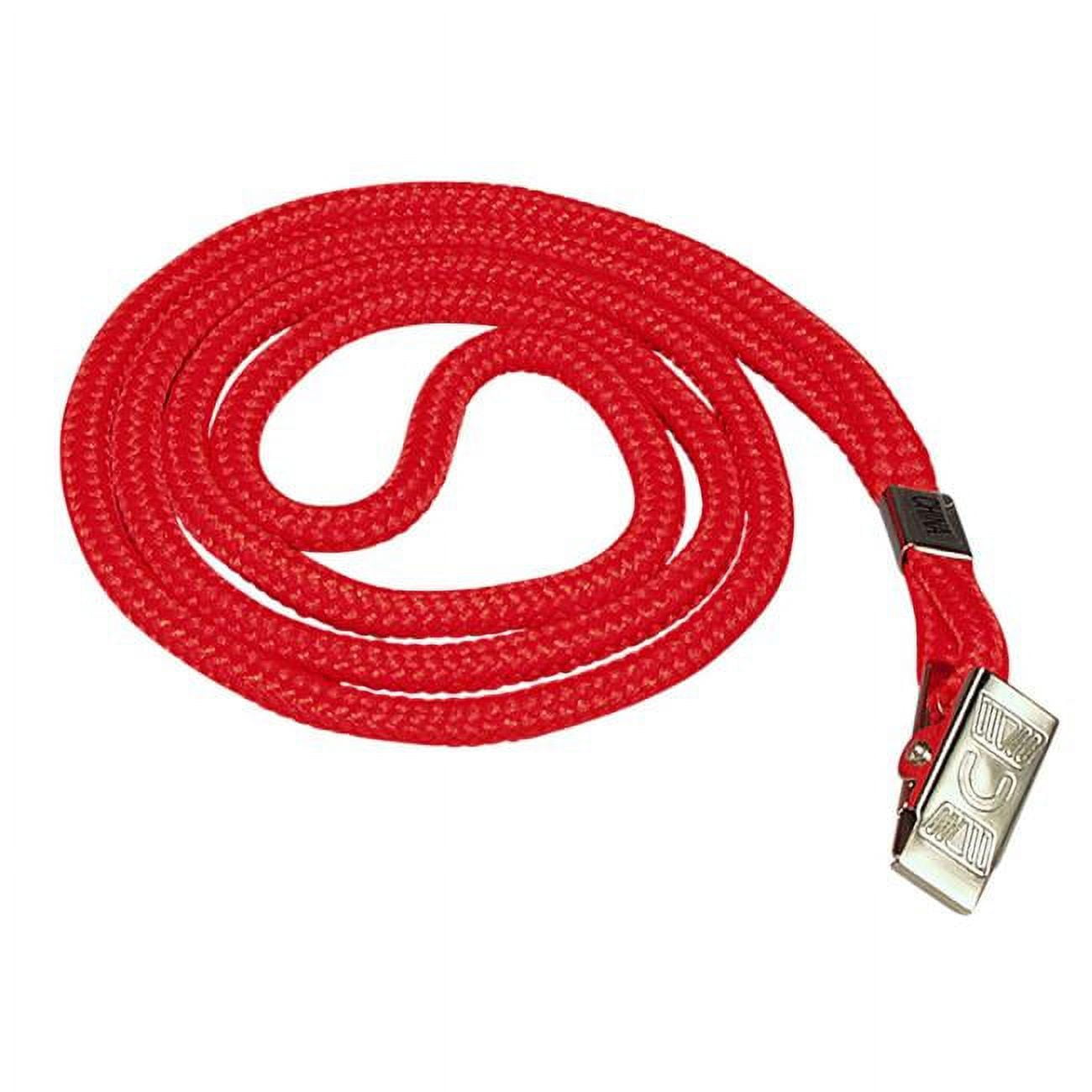 Standard Lanyard Clip Rope Style Red (69402)