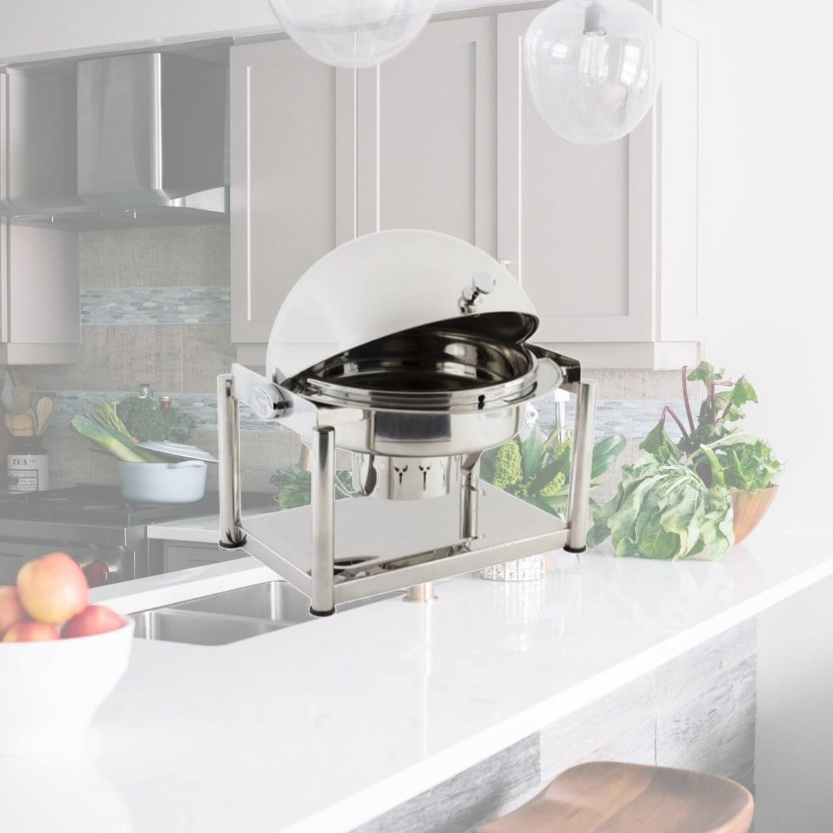 Picture of Bon Chef 11001D Olympia Dripless Round Chafing Dish