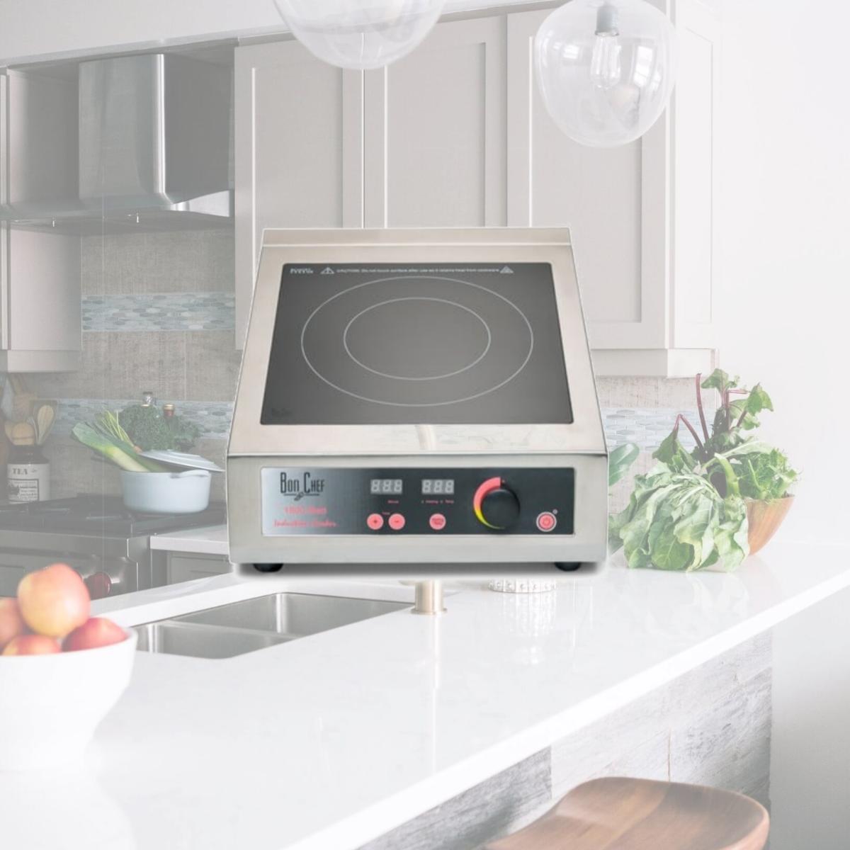 Picture of Bon Chef 12082 1800 watt Portable Induction Range, 110V - 15 amp Breaker