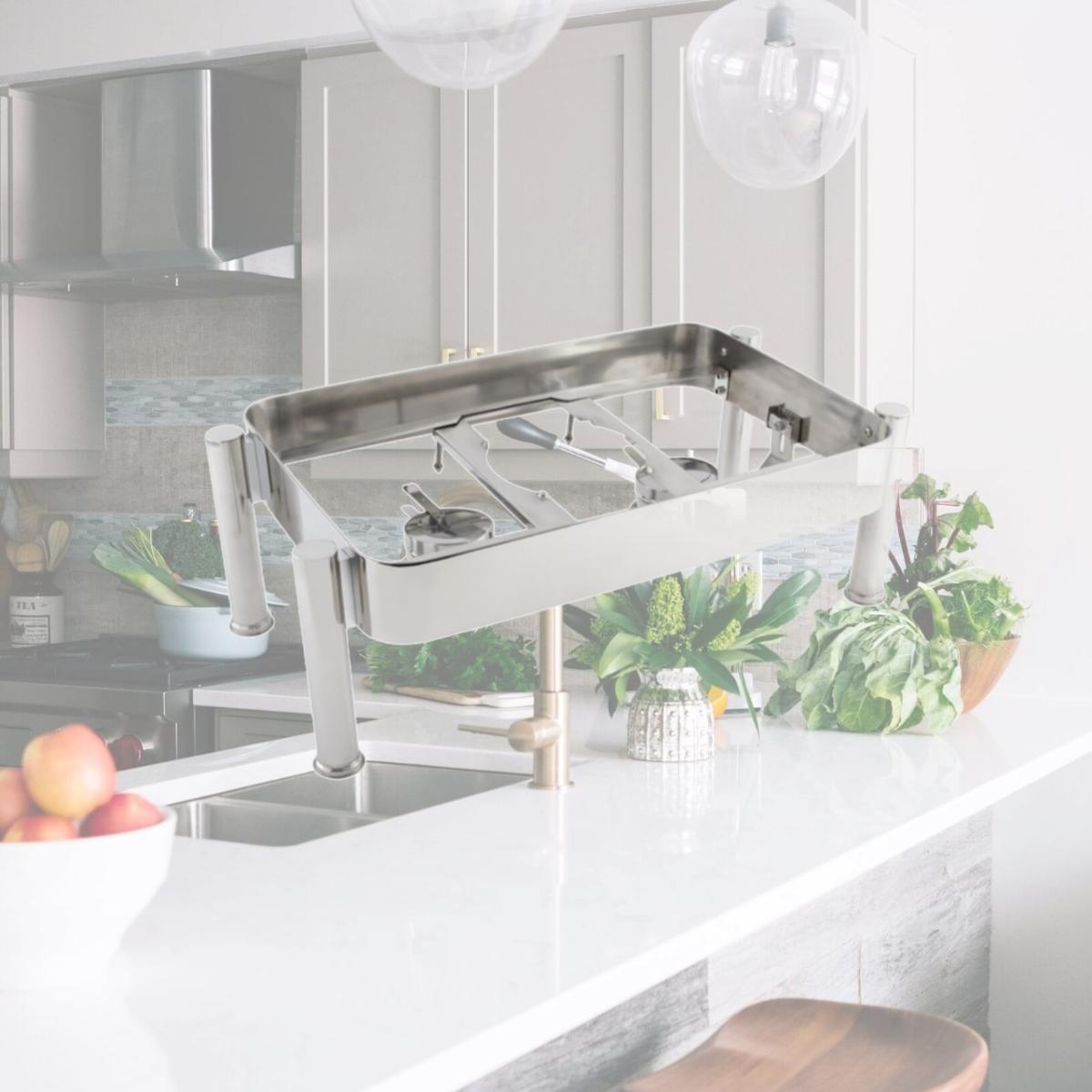 Picture of Bon Chef 20307ST Stand Only Induction Chafer, 26.25 x 15 x 9 in.