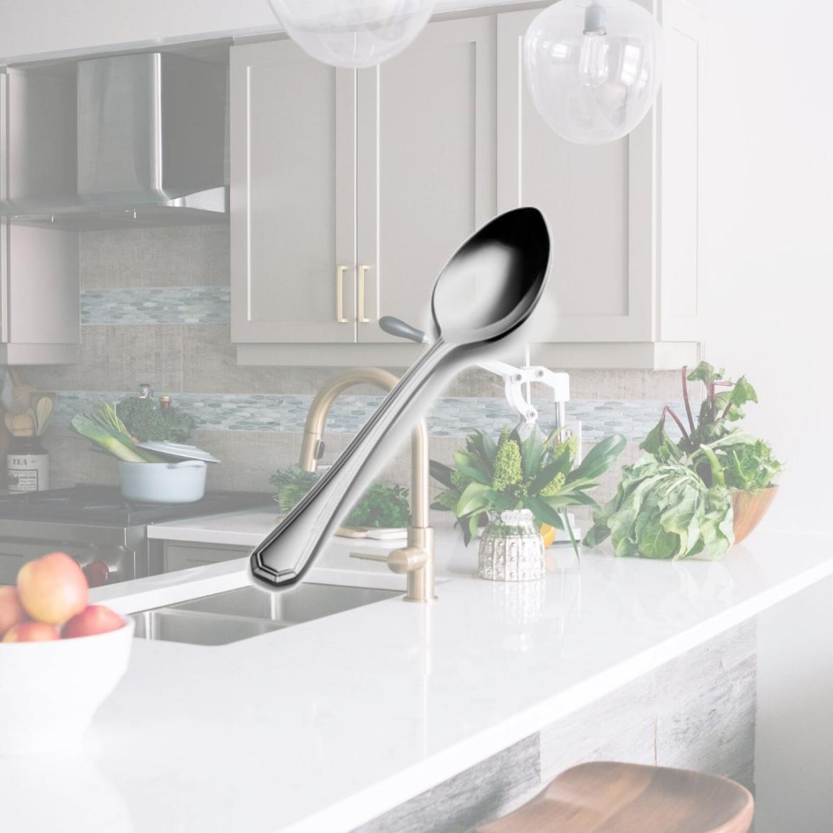 Picture of Bon Chef S500 Prism Teaspoon, Pack of 12