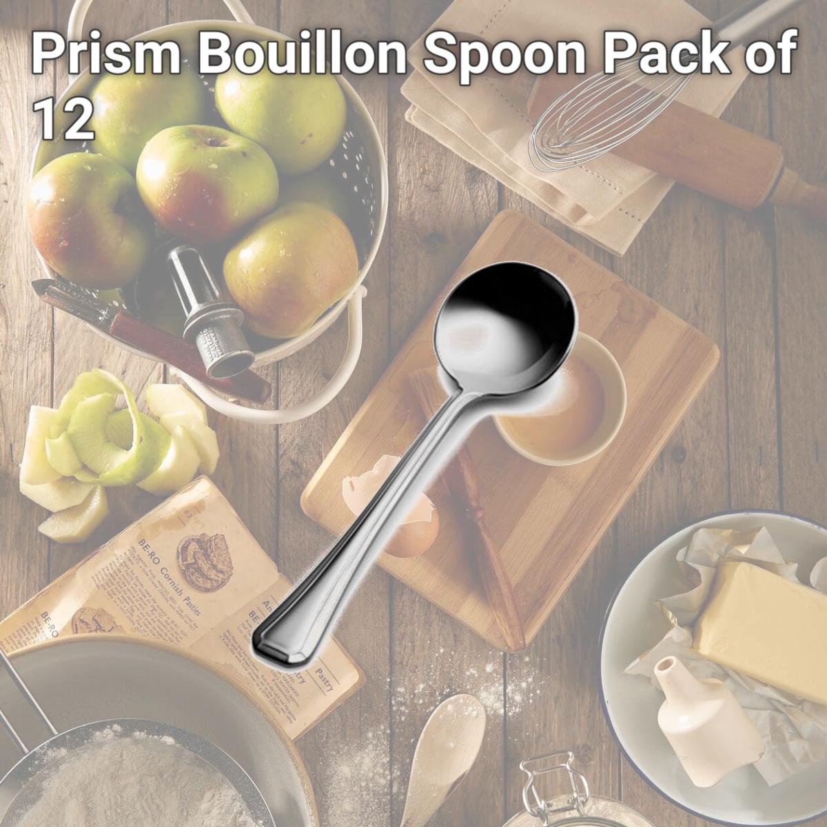 Picture of Bon Chef S501 Prism Bouillon Spoon, Pack of 12