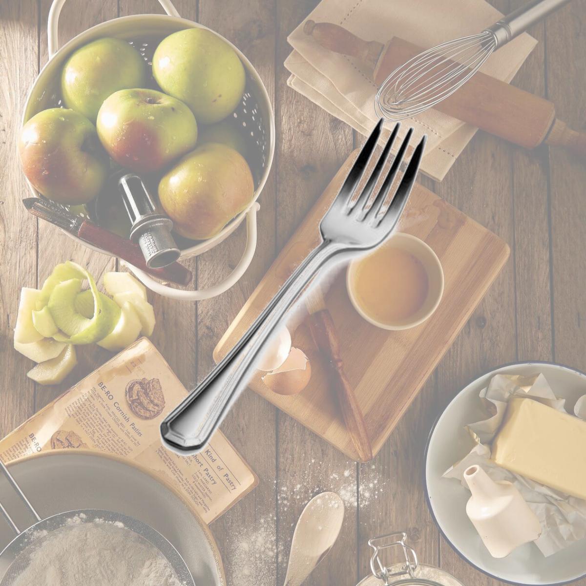 Picture of Bon Chef S507 Prism Salad & Dessert Fork, Pack of 12