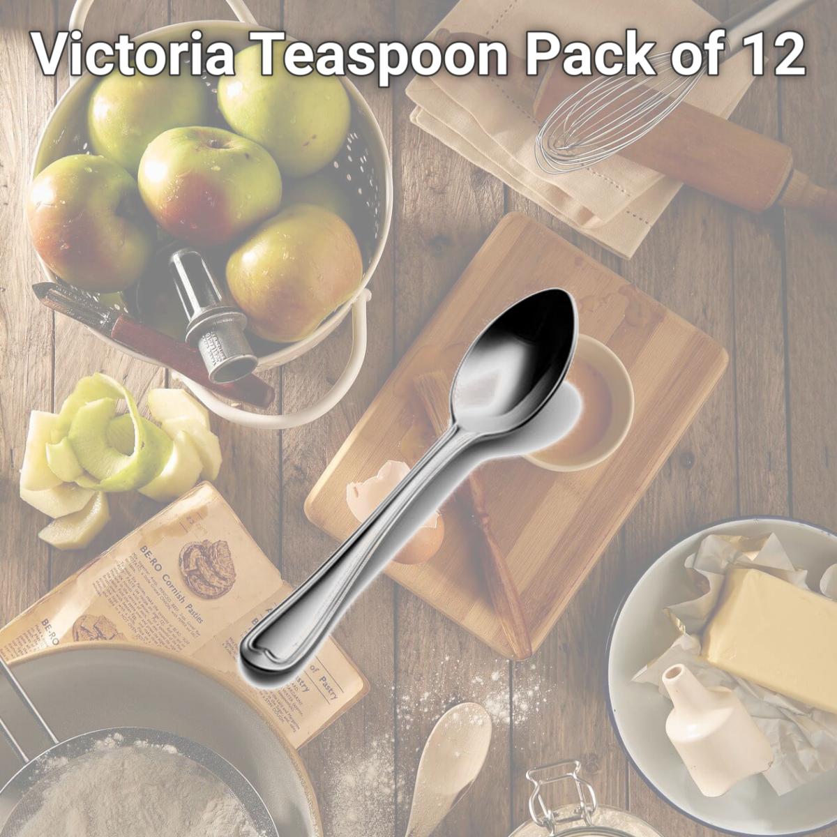 Picture of Bon Chef S600 Victoria Teaspoon, Pack of 12