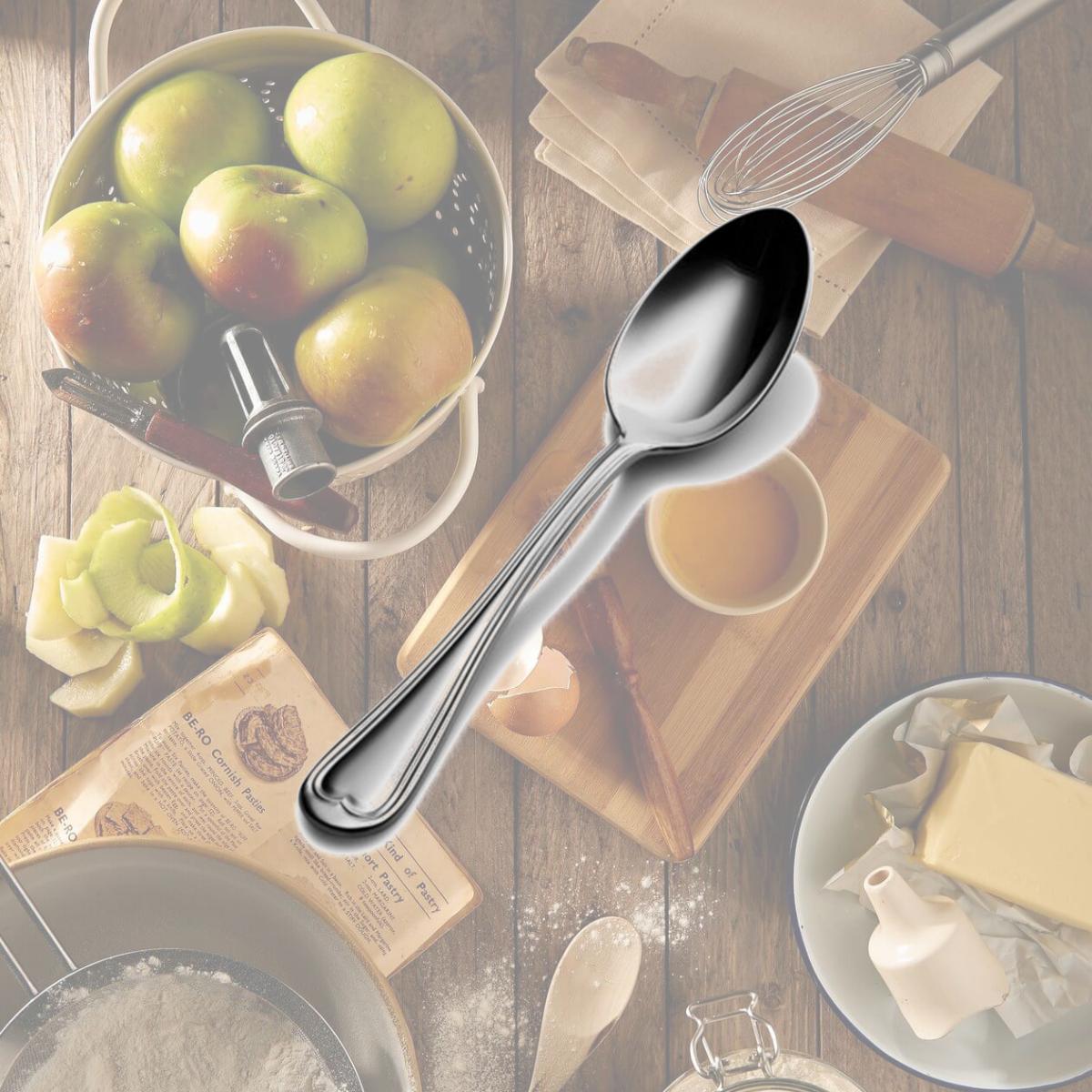 Picture of Bon Chef S603 Victoria Soup & Dessert Spoon, Pack of 12
