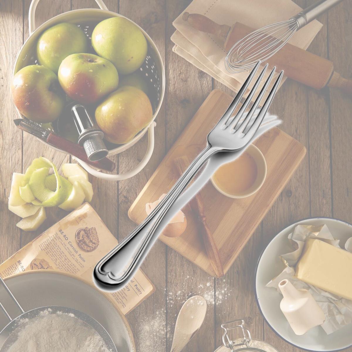 Picture of Bon Chef S606 Victoria Euro Dinner Fork, Pack of 12