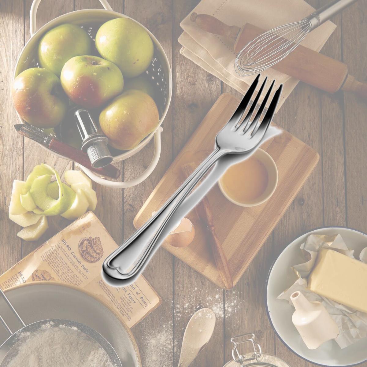 Picture of Bon Chef S607 Victoria Salad & Dessert Fork, Pack of 12