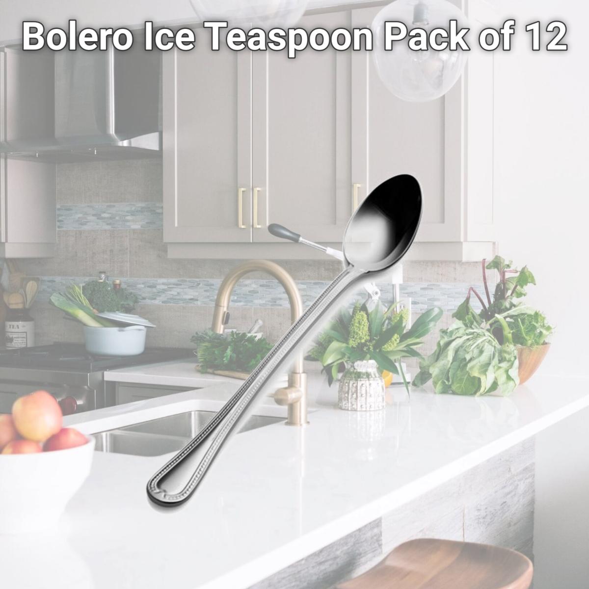 Picture of Bon Chef S702 Bolero Ice Teaspoon, Pack of 12