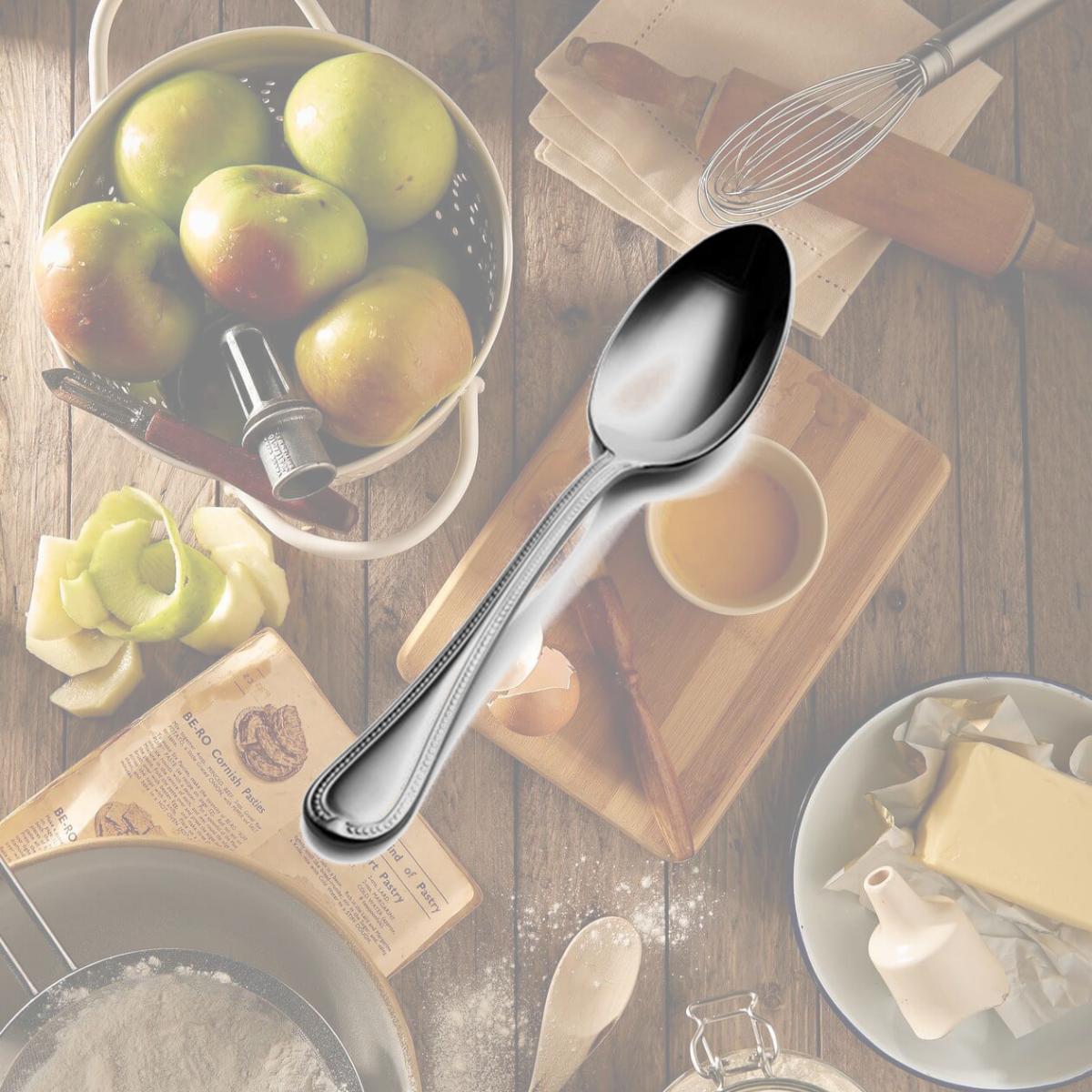 Picture of Bon Chef S703 Bolero Soup & Dessert Spoon, Pack of 12