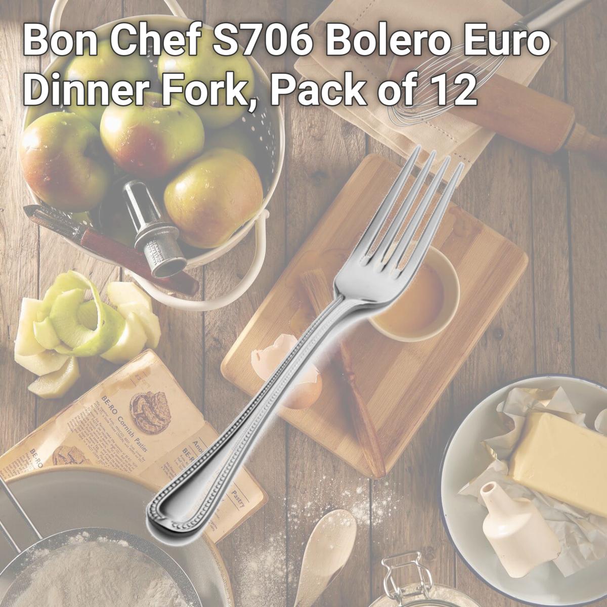 Picture of Bon Chef S706 Bolero Euro Dinner Fork, Pack of 12