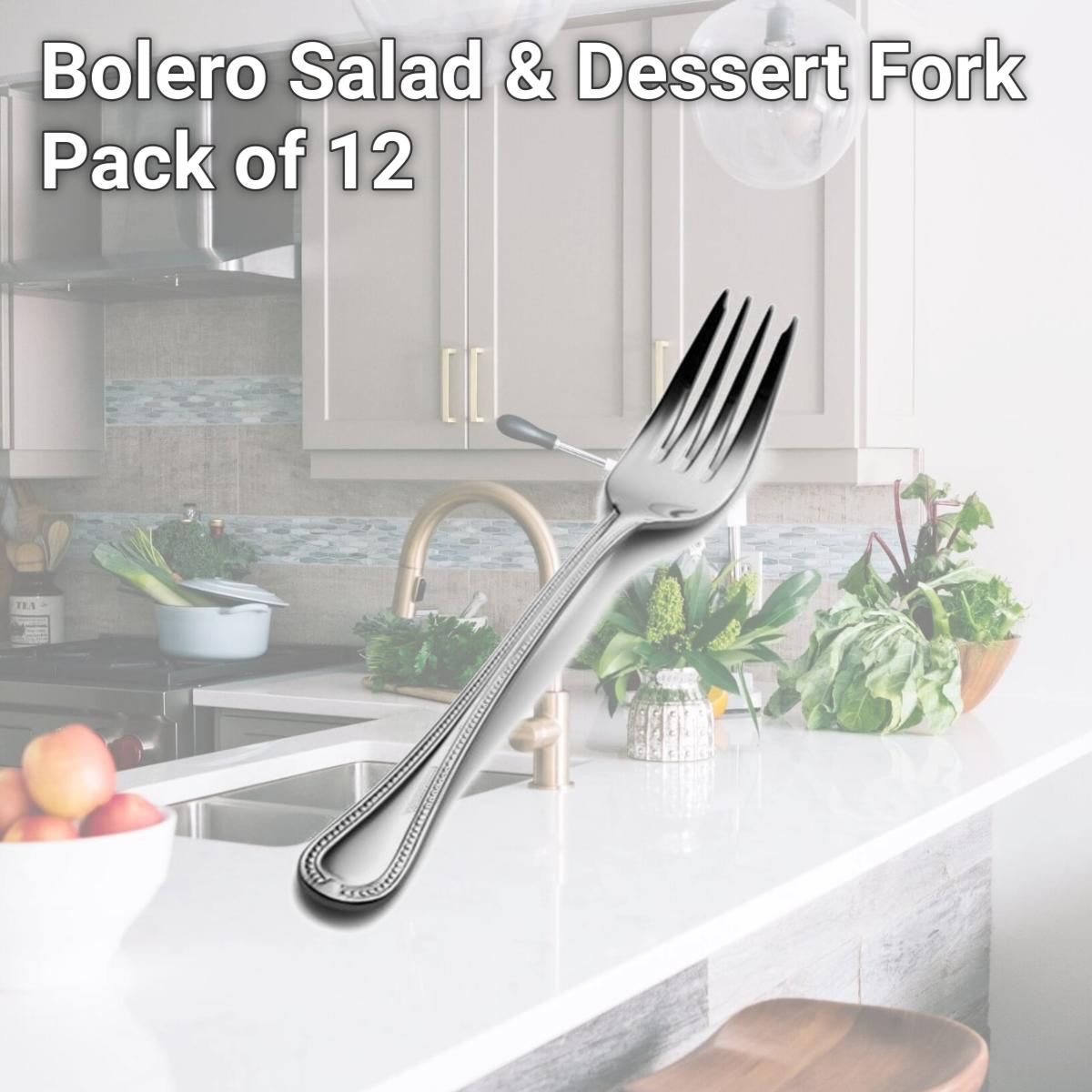 Picture of Bon Chef S707 Bolero Salad & Dessert Fork, Pack of 12