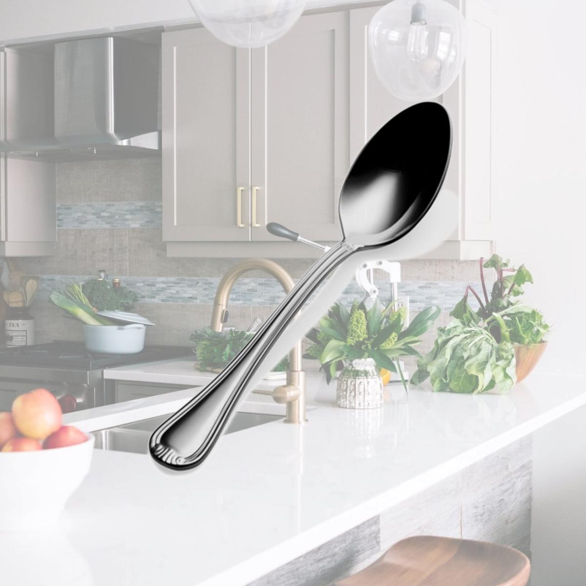 Picture of Bon Chef S903 Renoir Soup & Dessert Spoon, Pack of 12