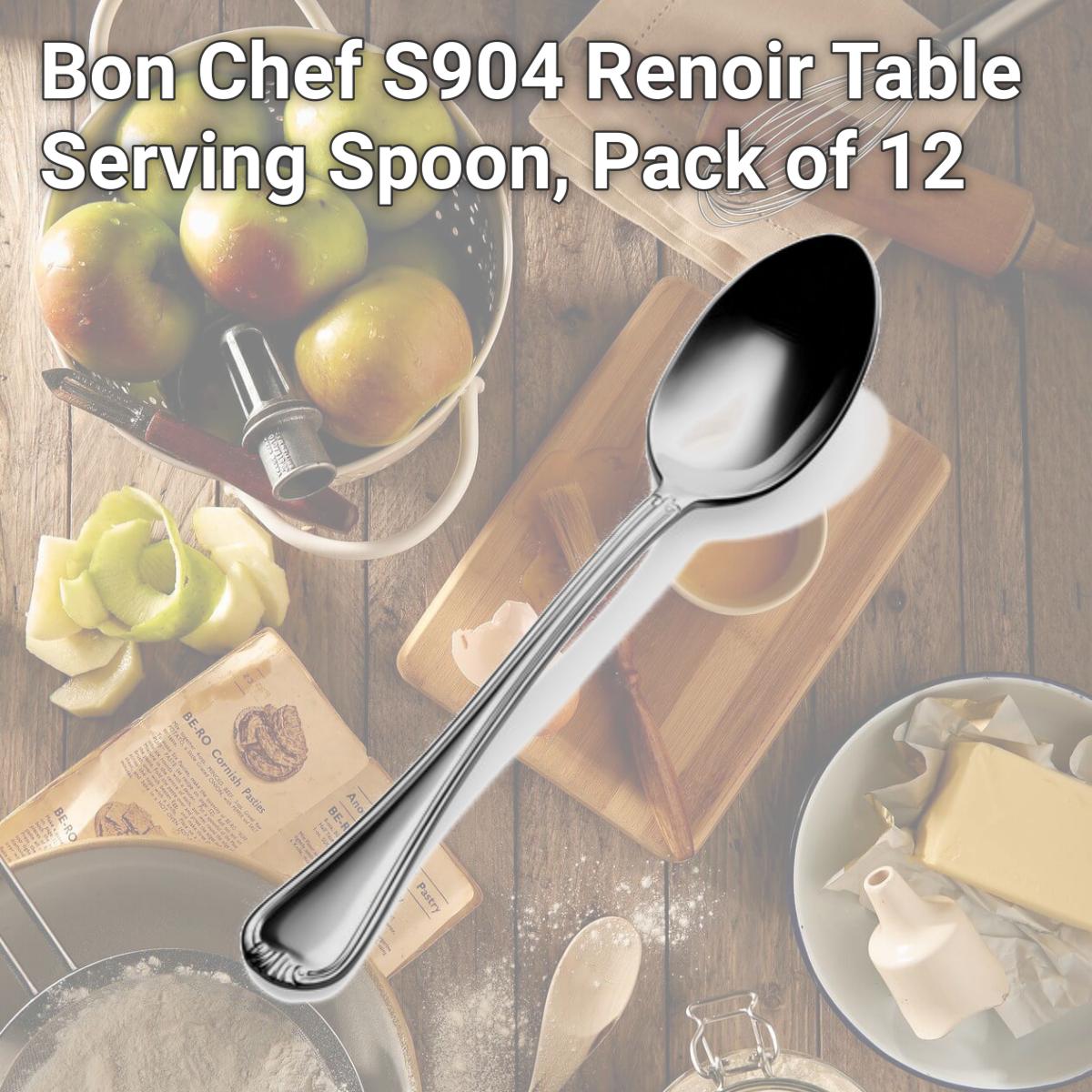 Picture of Bon Chef S904 Renoir Table Serving Spoon, Pack of 12