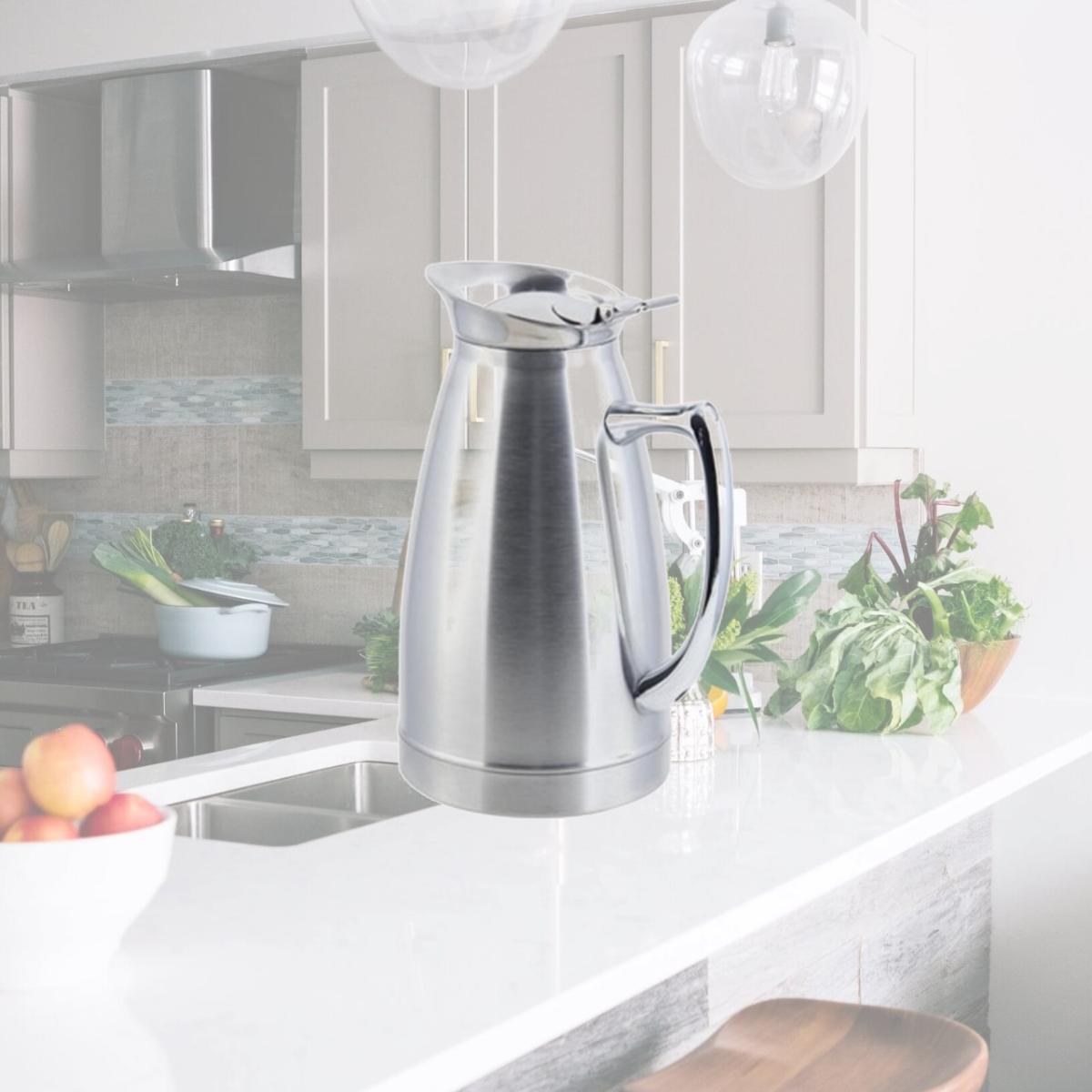 Picture of Bon Chef 4051S 20 oz Stainless Steel Insulated Server with No Crest Satin
