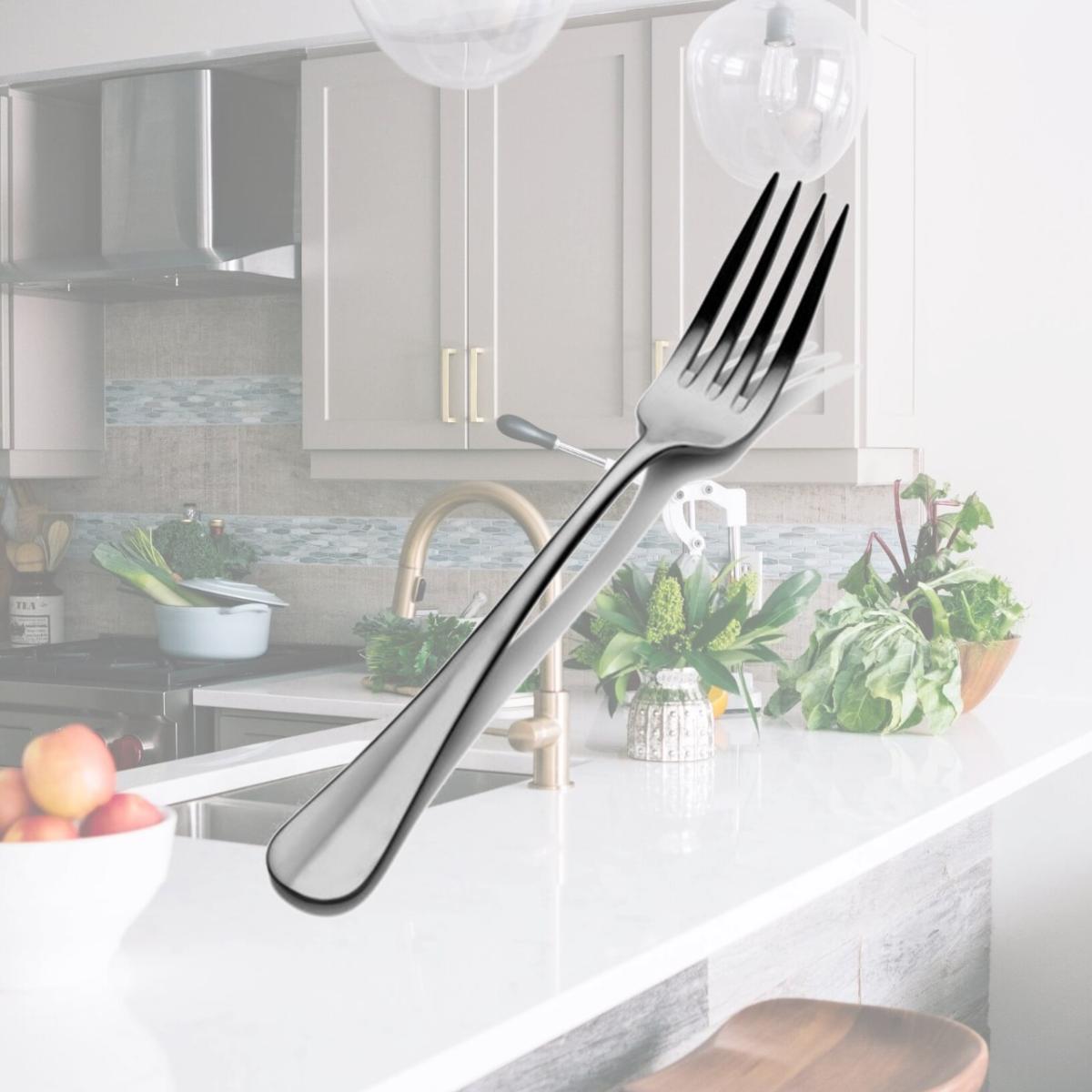 Picture of Bon Chef SBS1106 8.48 in. Chambers Euro Dinner Fork, Pack of 12