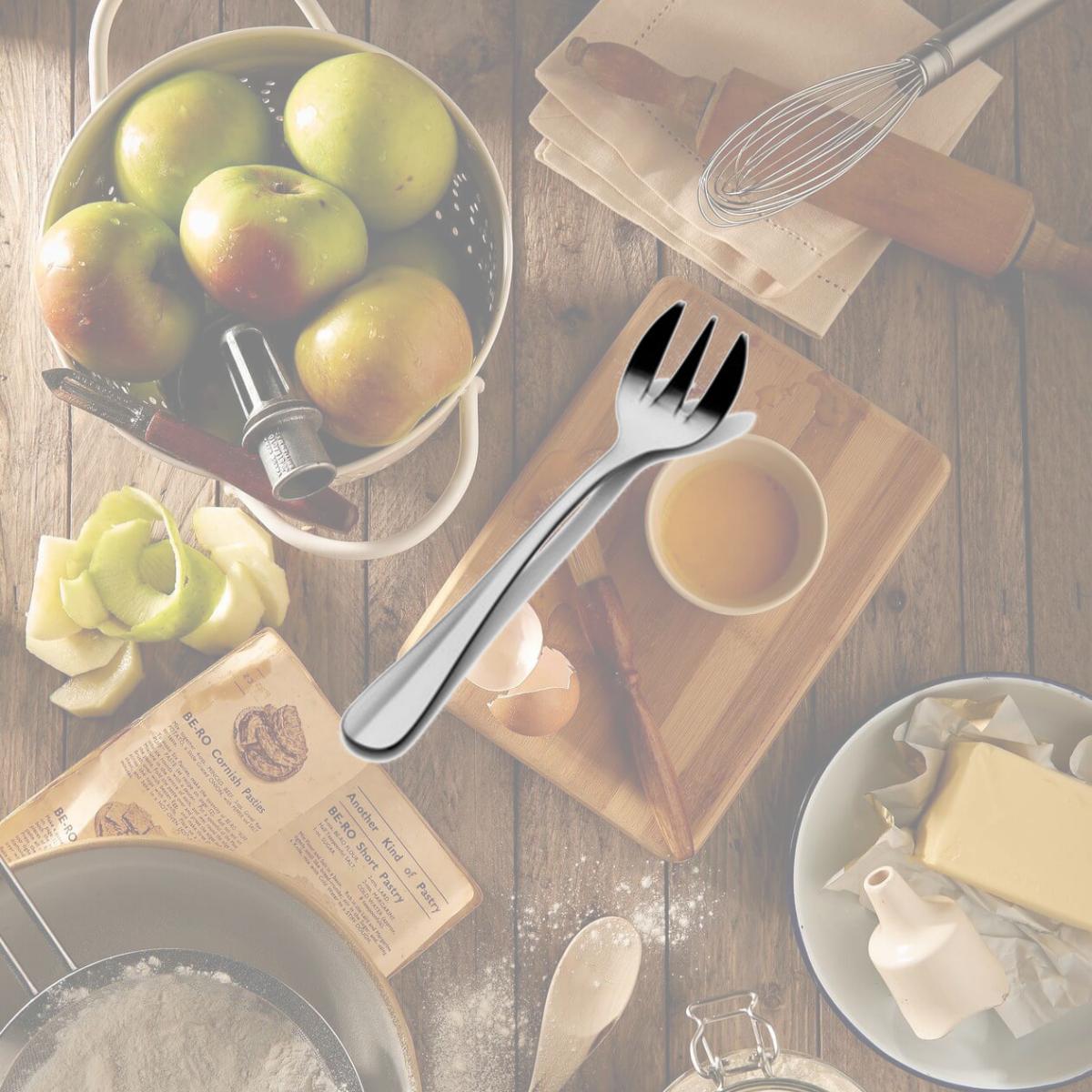 Picture of Bon Chef SBS1108 4.87 x 2 x 2 in. Chambers Oyster & Cocktail Fork, Pack of 12