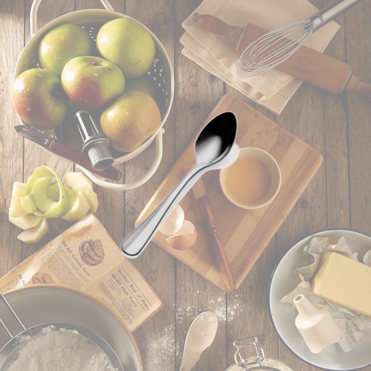 Picture of Bon Chef SBS1116 4.63 in. Chambers Demitasse Spoon, Pack of 12